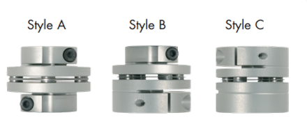 ServoClass Couplings Style A, Style B, and Style C
