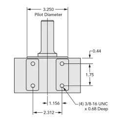 OHLA 210 Series - Bottom View