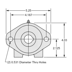 OHLA 210F Series - Input End View