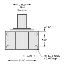 OHLA 1500 Series - Bottom View