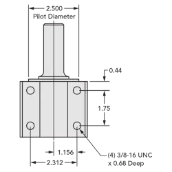 OHLA 410 Series - Bottom View