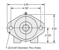 OHLA 210-9S Series - Input End View