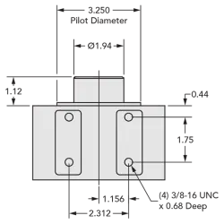 OHLA Series 300F - Bottom View