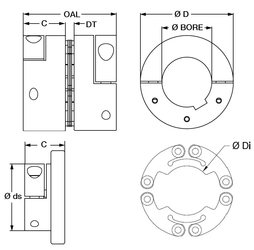 Single-Flex Clamp-Clamp_8bolt