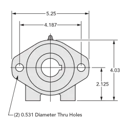 OHLA Series 300F - Input End View