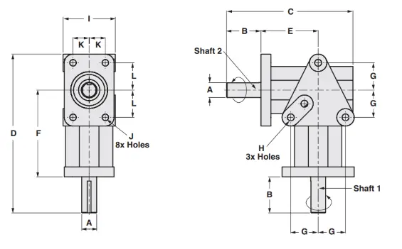 90 Degree Gusset - AndyMark, Inc