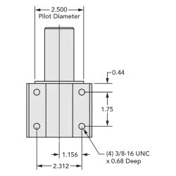 OHLA 415 Series - Bottom View OHLA 415 Series - Bottom View