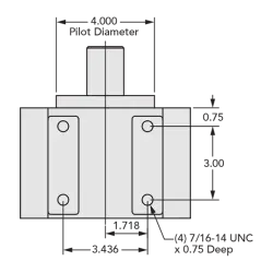 OHLA 615 Series - Bottom View OHLA 615 Series - Bottom View