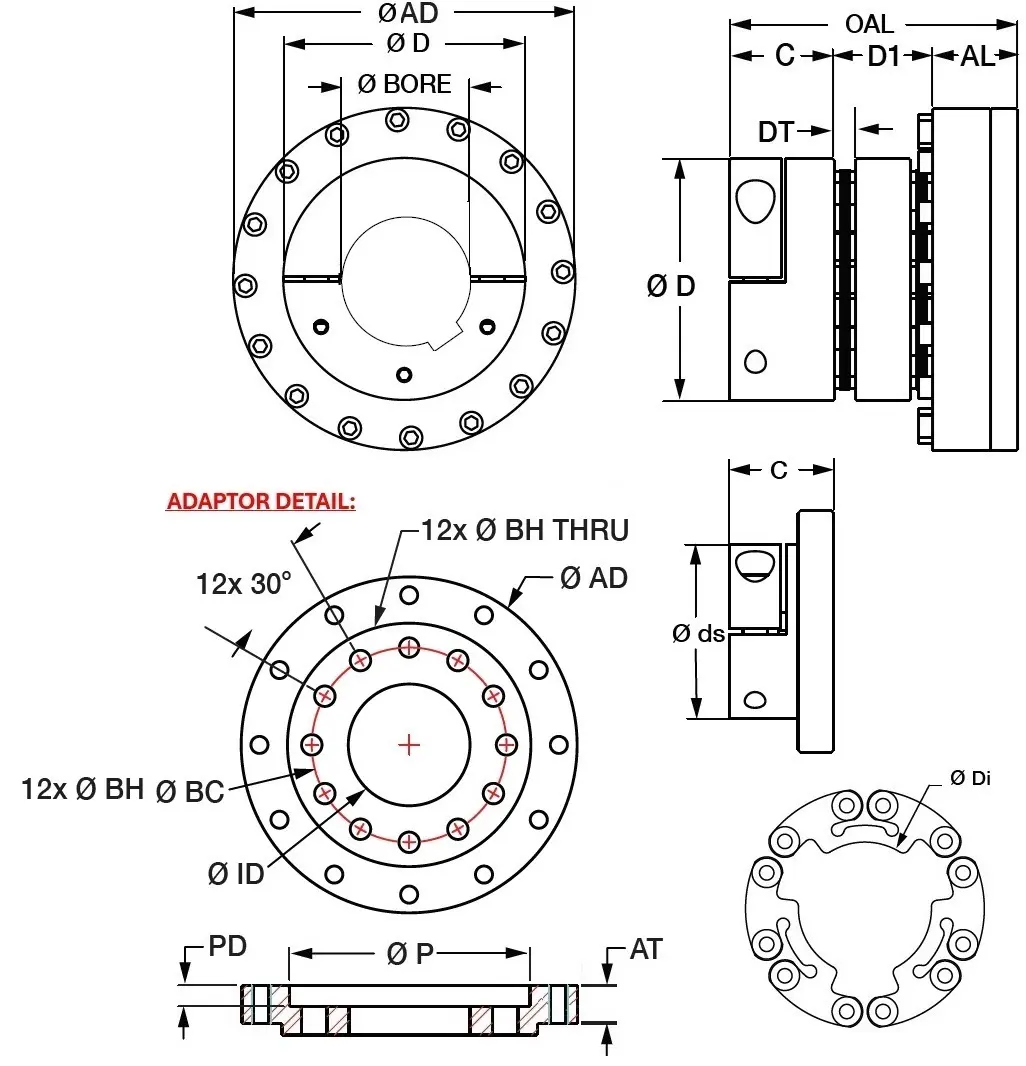 Double-Flex Clamp-Adaptor Model_7