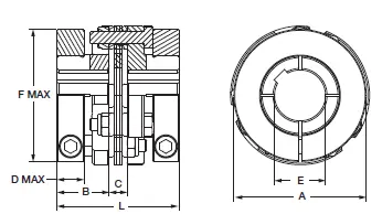 Single Clamp Stainless Steel Hubs