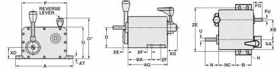 Reverse Drives Drawing