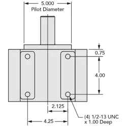 OHLA 915 Series - Bottom View OHLA 915 Series - Bottom View