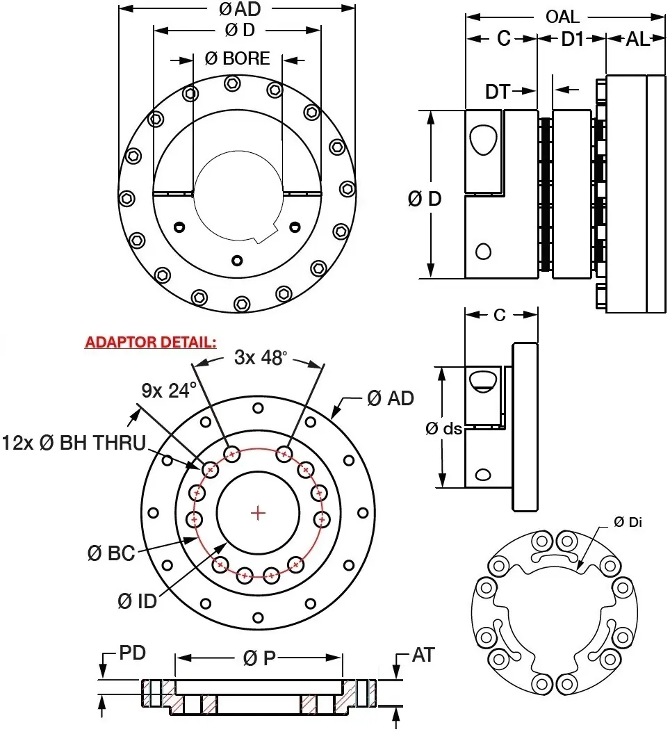 Double-Flex Clamp-Adaptor Model_10