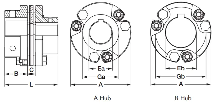 6A37 | Flexible Shaft Couplings
