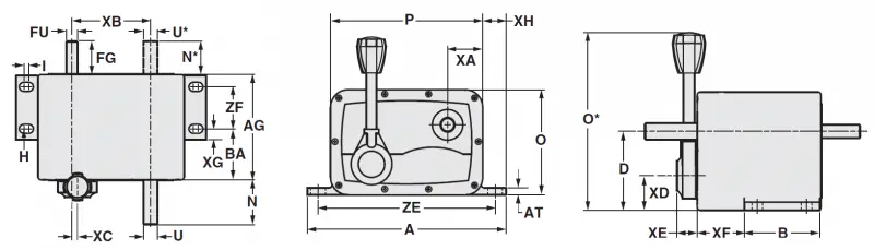 Unidirectional Drives 2