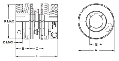 6P37C | Flexible Shaft Couplings 6P37C | Flexible Shaft Couplings