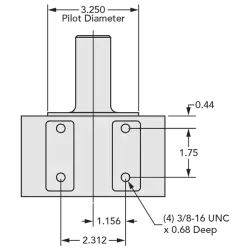 OHLA Series 312 - Bottom View