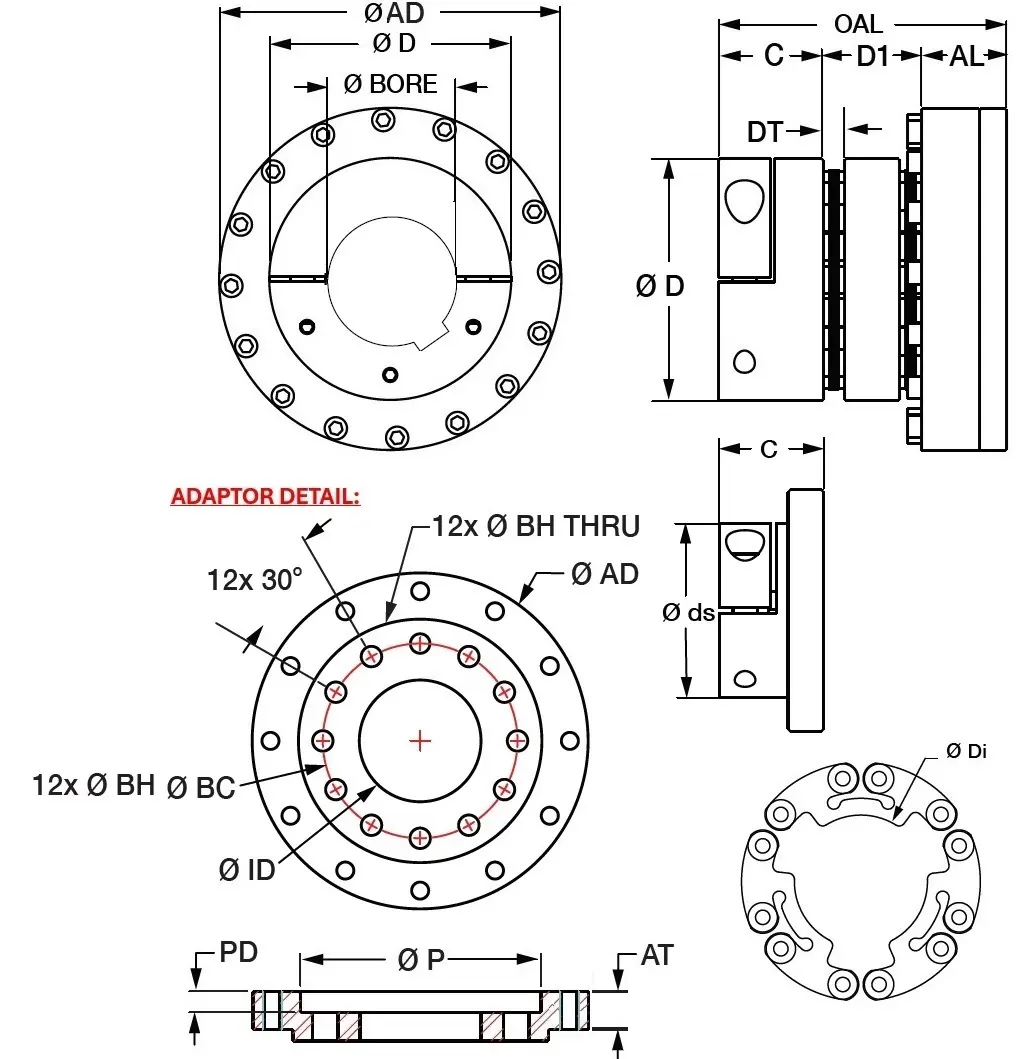 Double-Flex Clamp-Adaptor Model_8